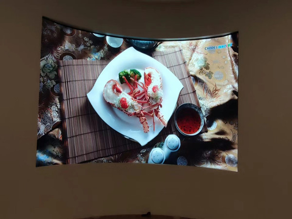 双辽室内P2.5弧形LED屏